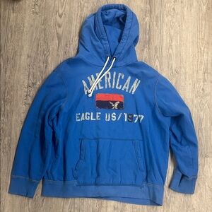 American Eagle Outfitters Vintage Blue Hoodie